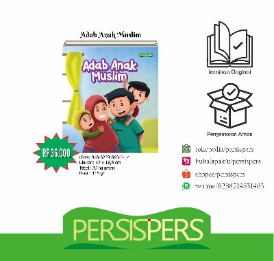 ADAB ANAK MUSLIM